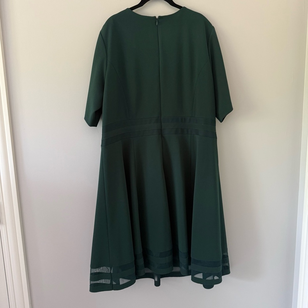 Calvin Klein Forest Green Dress - Picture 7 of 7